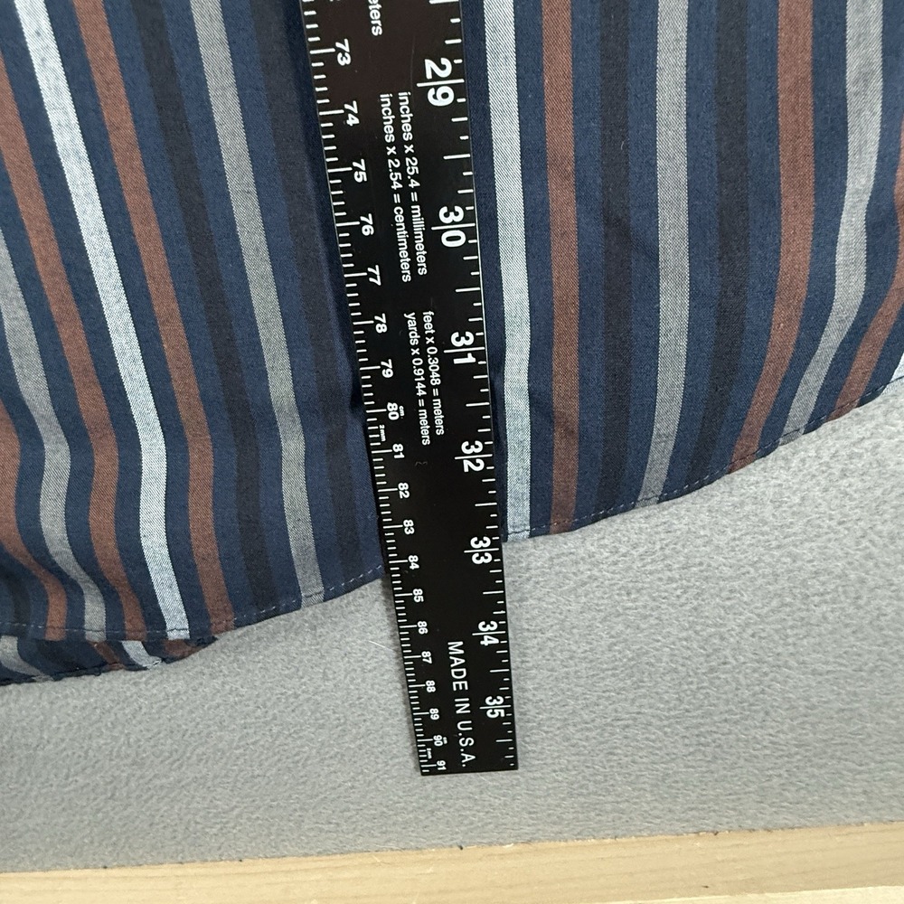 Ely Cattleman Mens‎ Big 3XL Pearl Snap Western Shirt Rodeo Ranch Cowboy Cabin - Picture 5 of 5